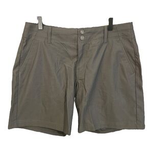 Prana Alana Short 7” Inseam Dark Iron Outdoor Hiking Size 14 NWT L1